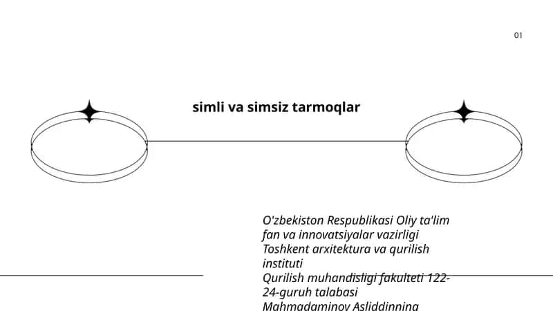 Qurilishda axborot texnologiyalari 1