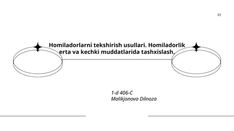 Homiladorlarni tekshirish usullari 1