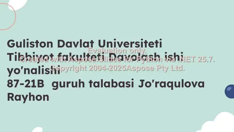 Qon biokimyosi 1