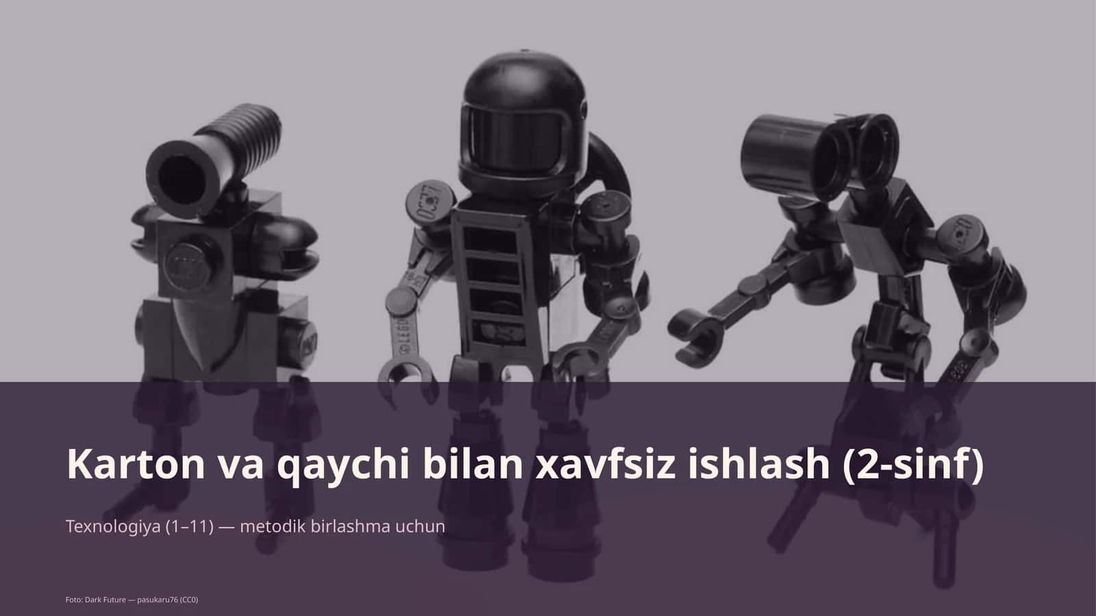 Karton va qaychi bilan xavfsiz ishlash (2-sinf) 1