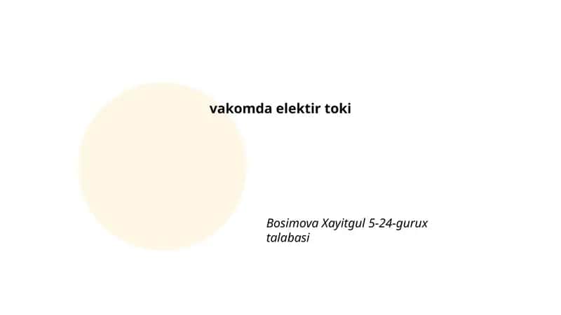 vakomda elektir toki 1