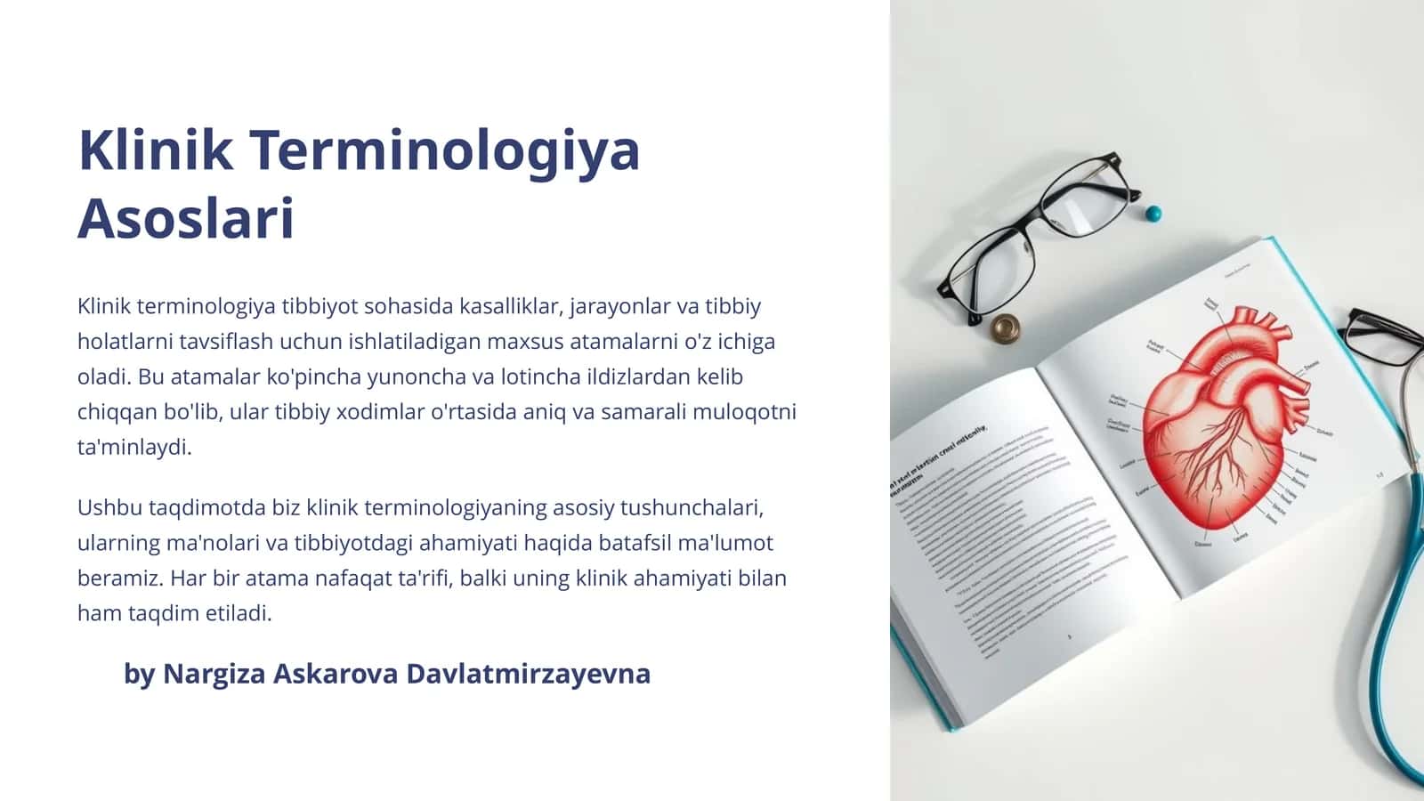 Klinik Terminologiya Asoslari 1