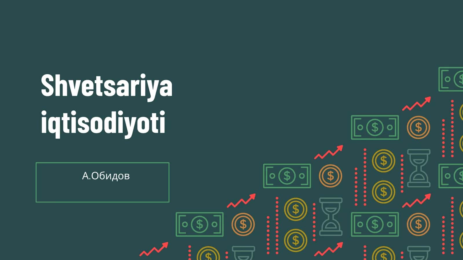 Shvetsariya iqtisodiyoti 1