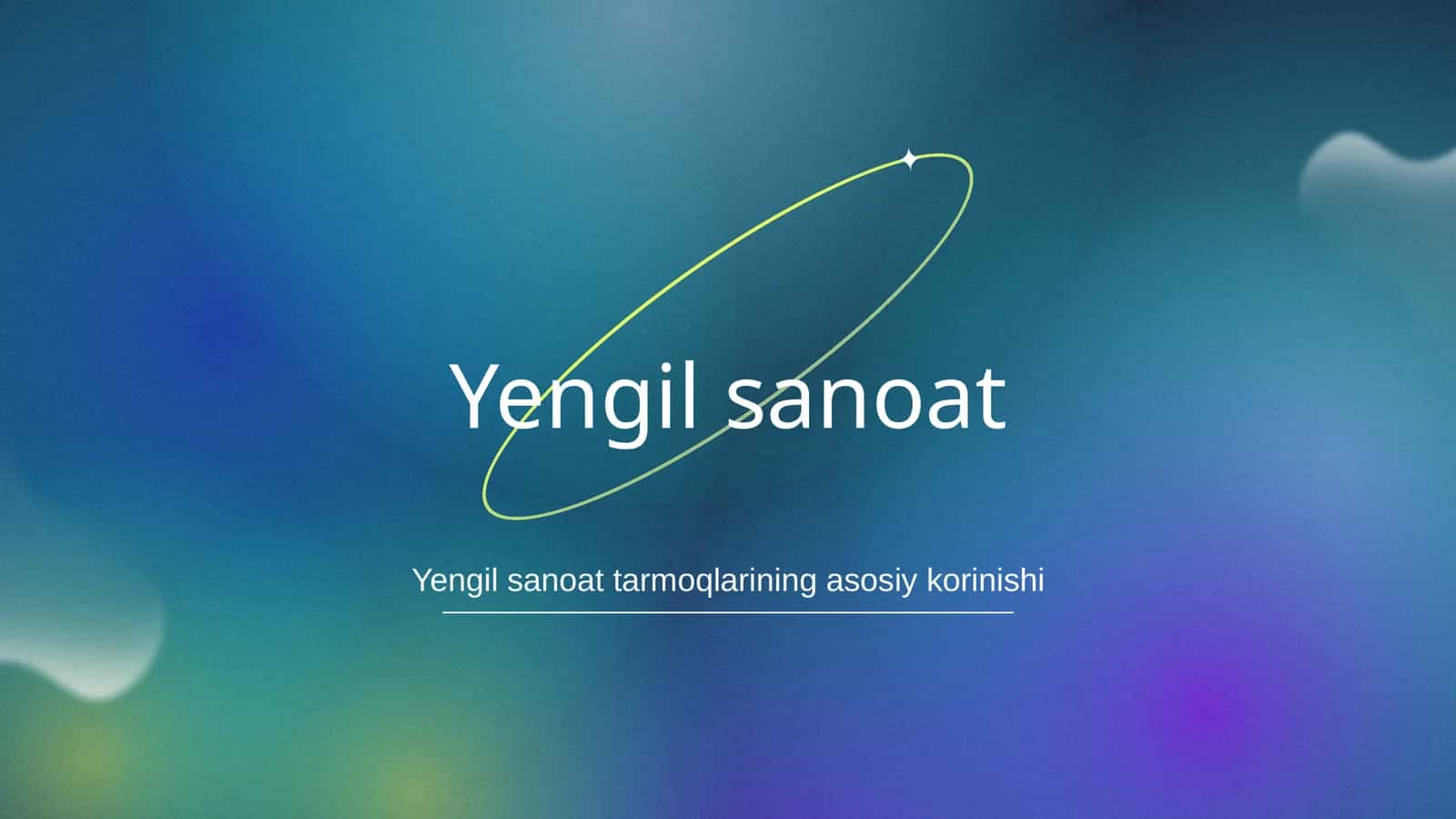 Yengil sanoat tarmoqlarining asosiy korinishi 1