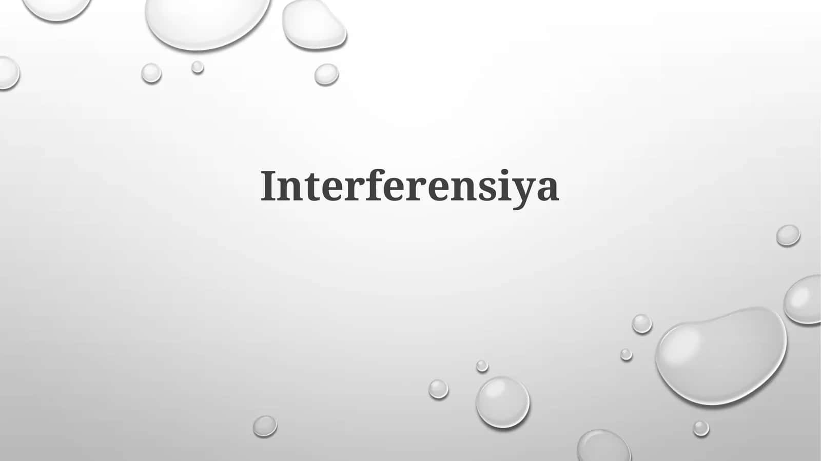 Interferensiya 1