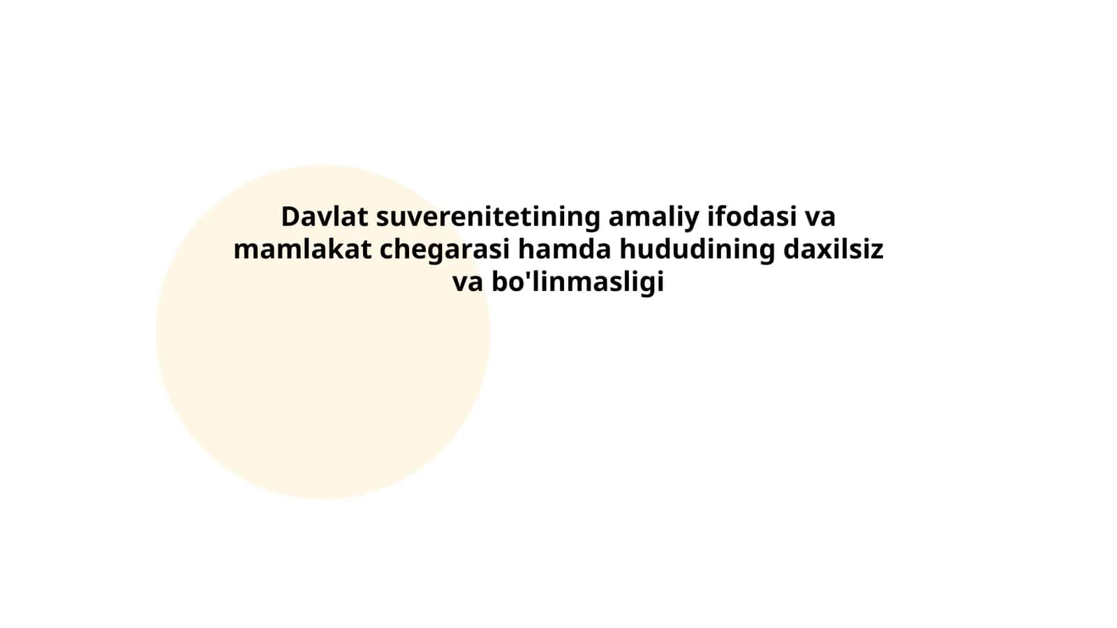 Davlat suvereniteti tushunchasi 1