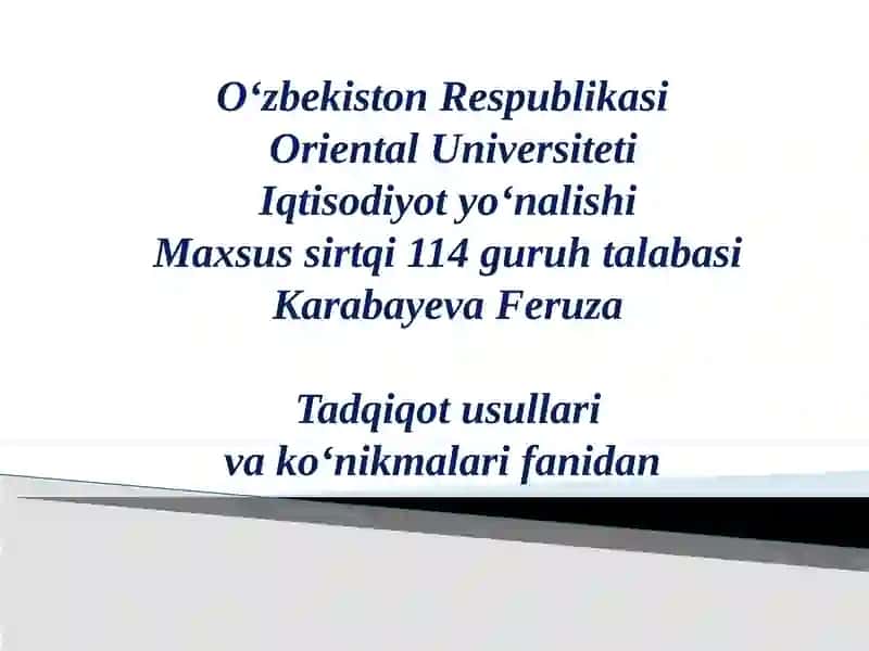 Ilm-fan tarkibiy elementlari