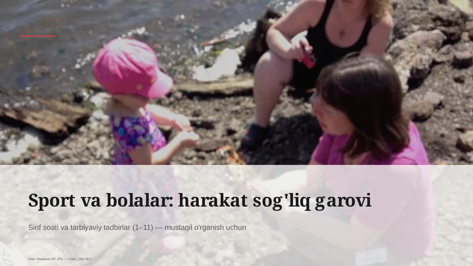 Sinf soati va tarbiyaviy tadbirlar 1