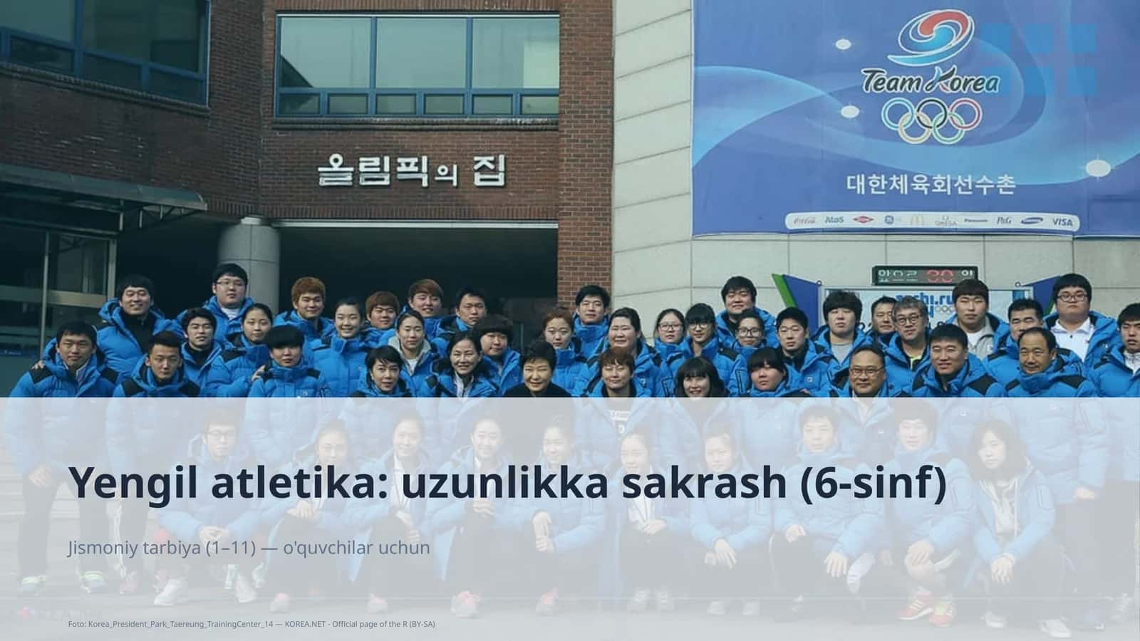 Yengil atletika: uzunlikka sakrash (6-sinf) 1