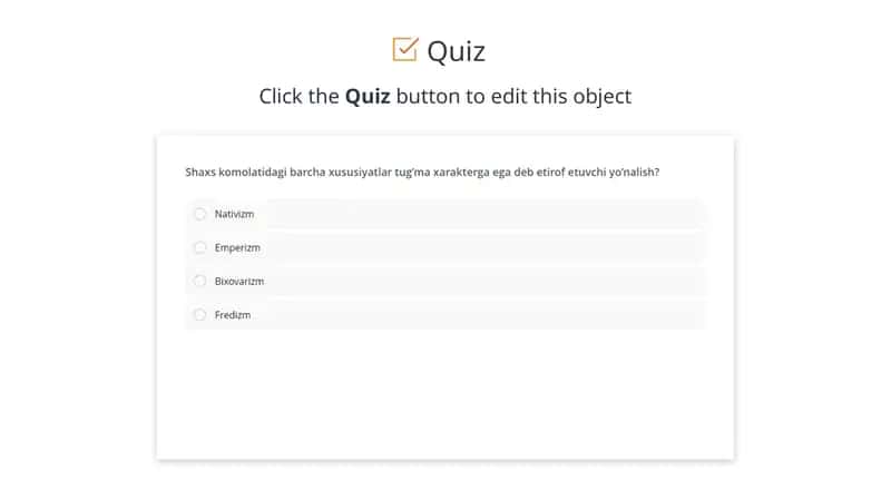 Quiz 1