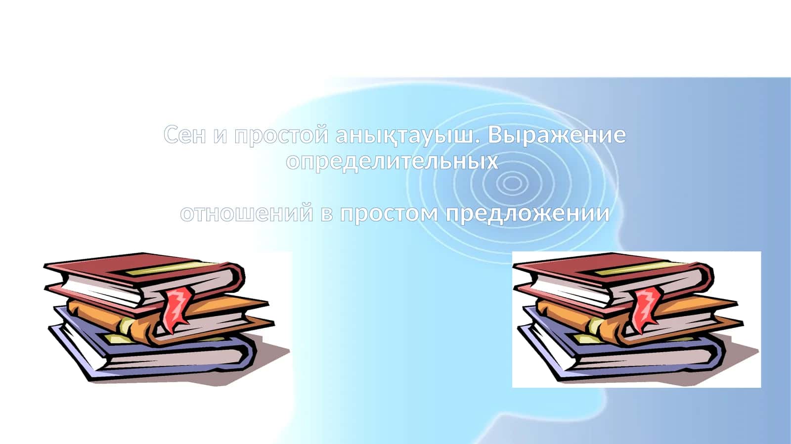 Определительные отношения в простом предложении (анықтауыш) 1