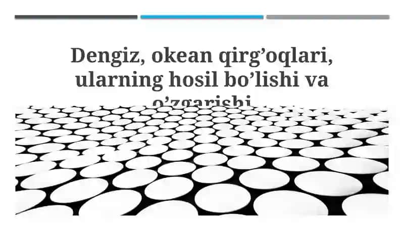 Dengizlar va Okeanlar