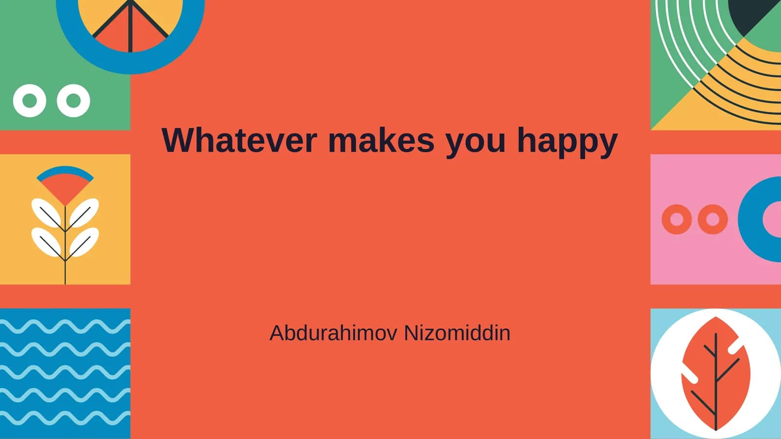Understanding Happiness: A Psychological Perspective 1