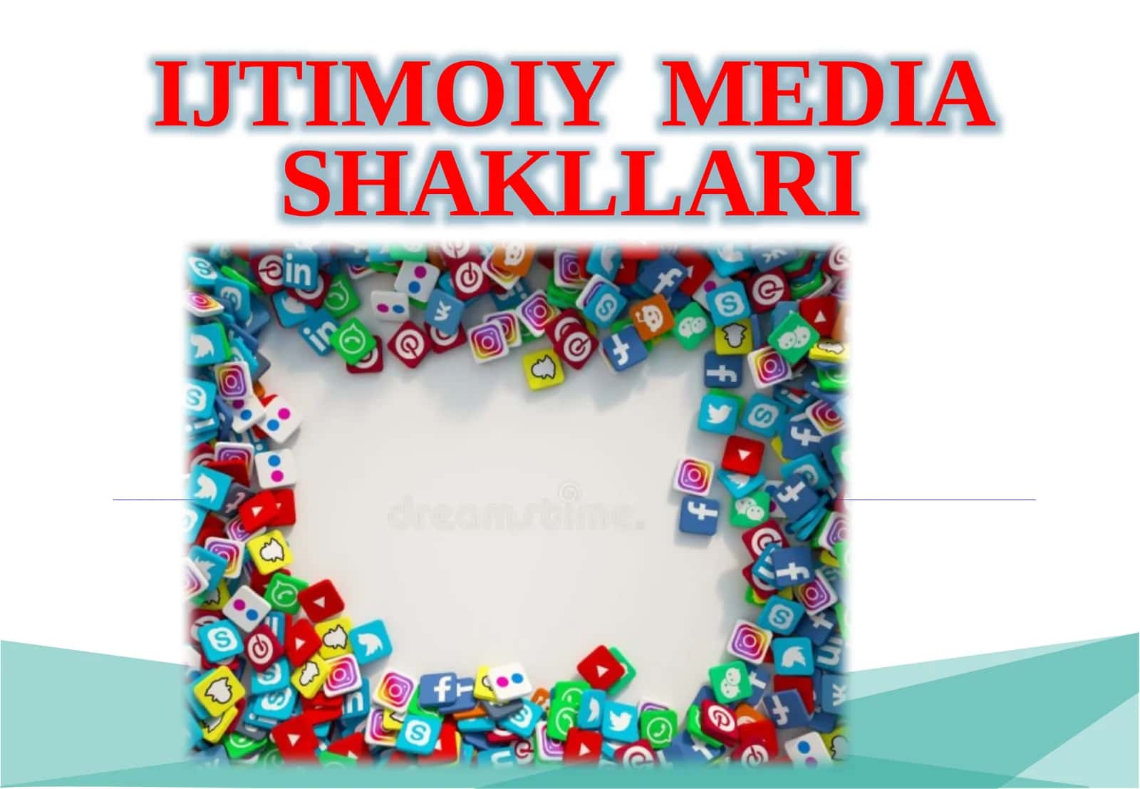 IJTIMOIY MEDIA SHAKLLARI 1