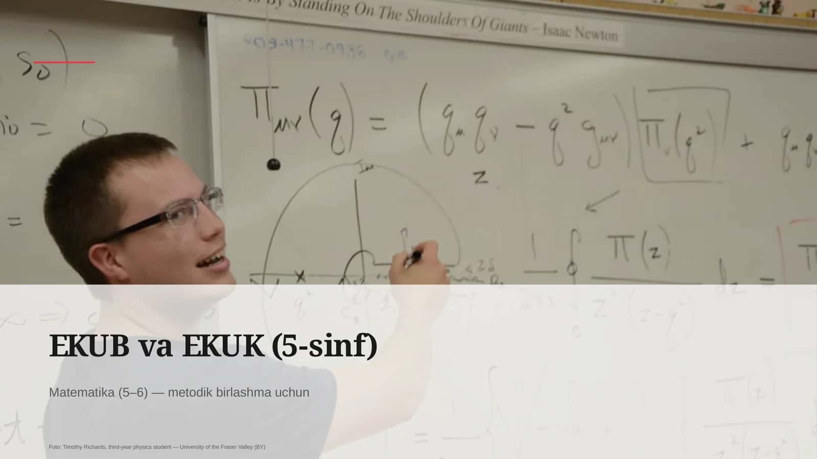 EKUB va EKUK (5-sinf) 1