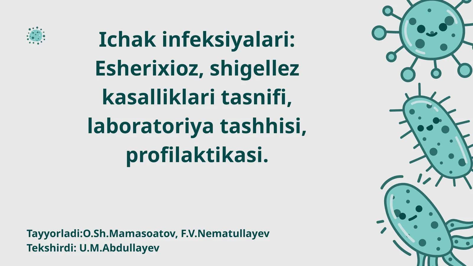 Ichak infeksiyalari 1