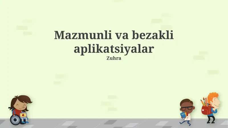 Zamonaviy Dizayn Tendentsiyalari 1