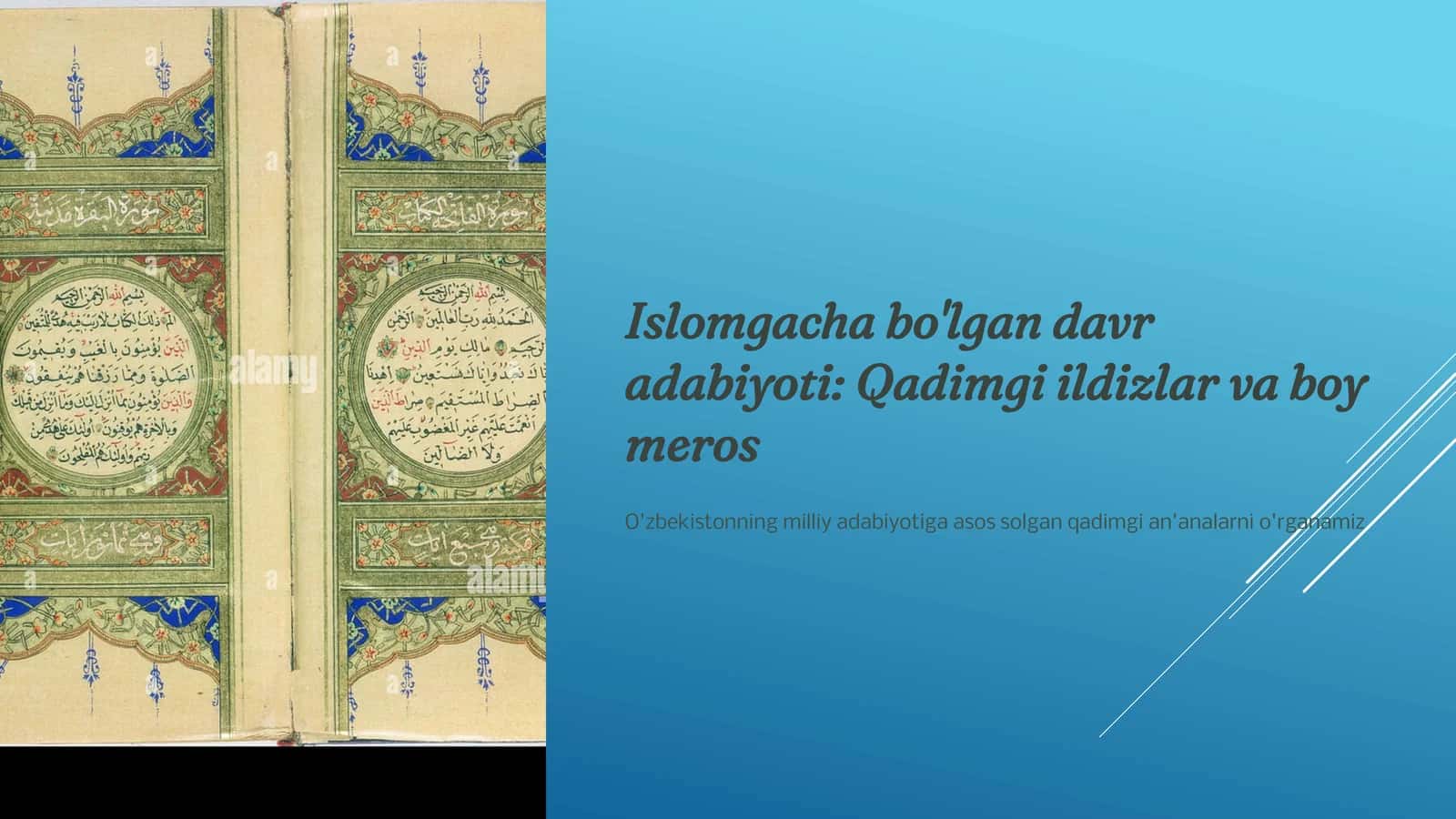 Qadimgi turkiy qabilalar og'zaki ijodi 1