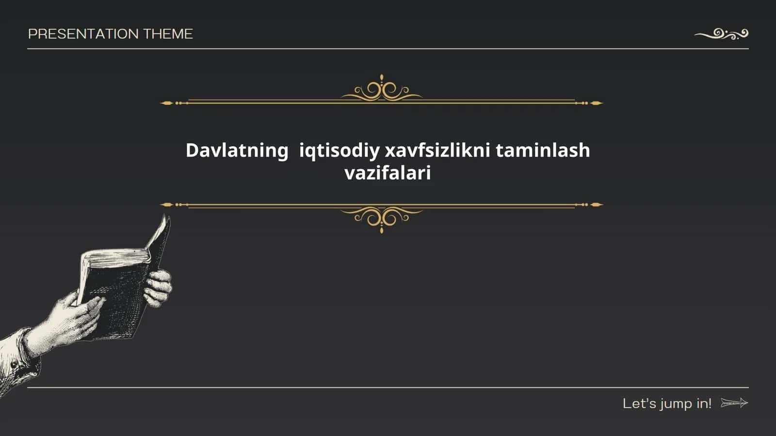 Davlatning iqtisodiy xavfsizlikni taminlash vazifalari 1