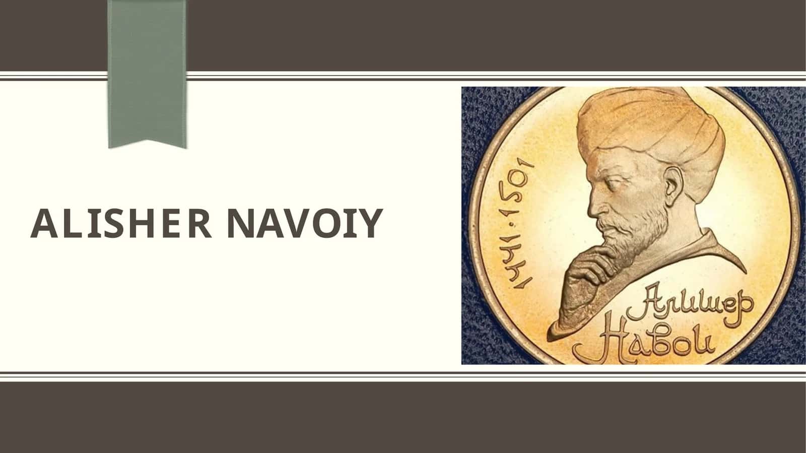 Alisher Navoiy 1