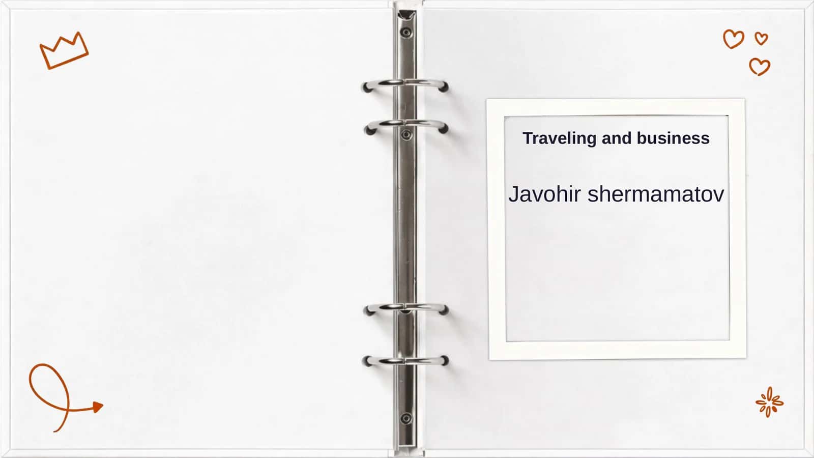 Traveling and business 1