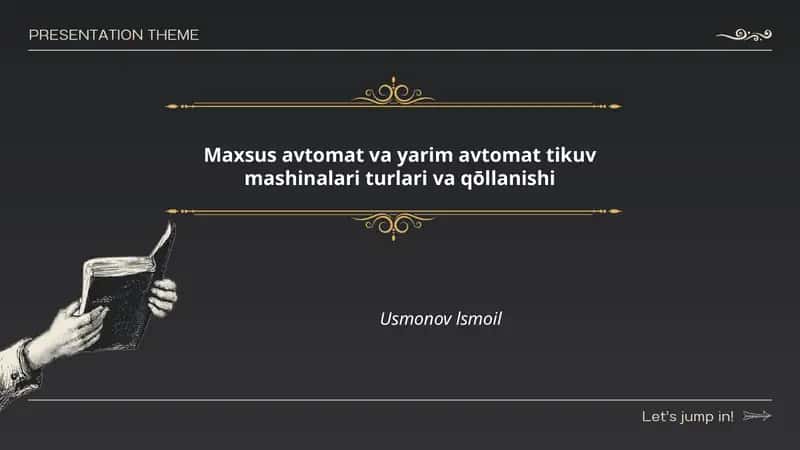 Maxsus tikuv mashinalari turlari 1