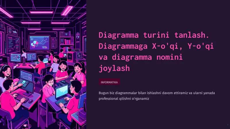Diagramma turini tanlash 1
