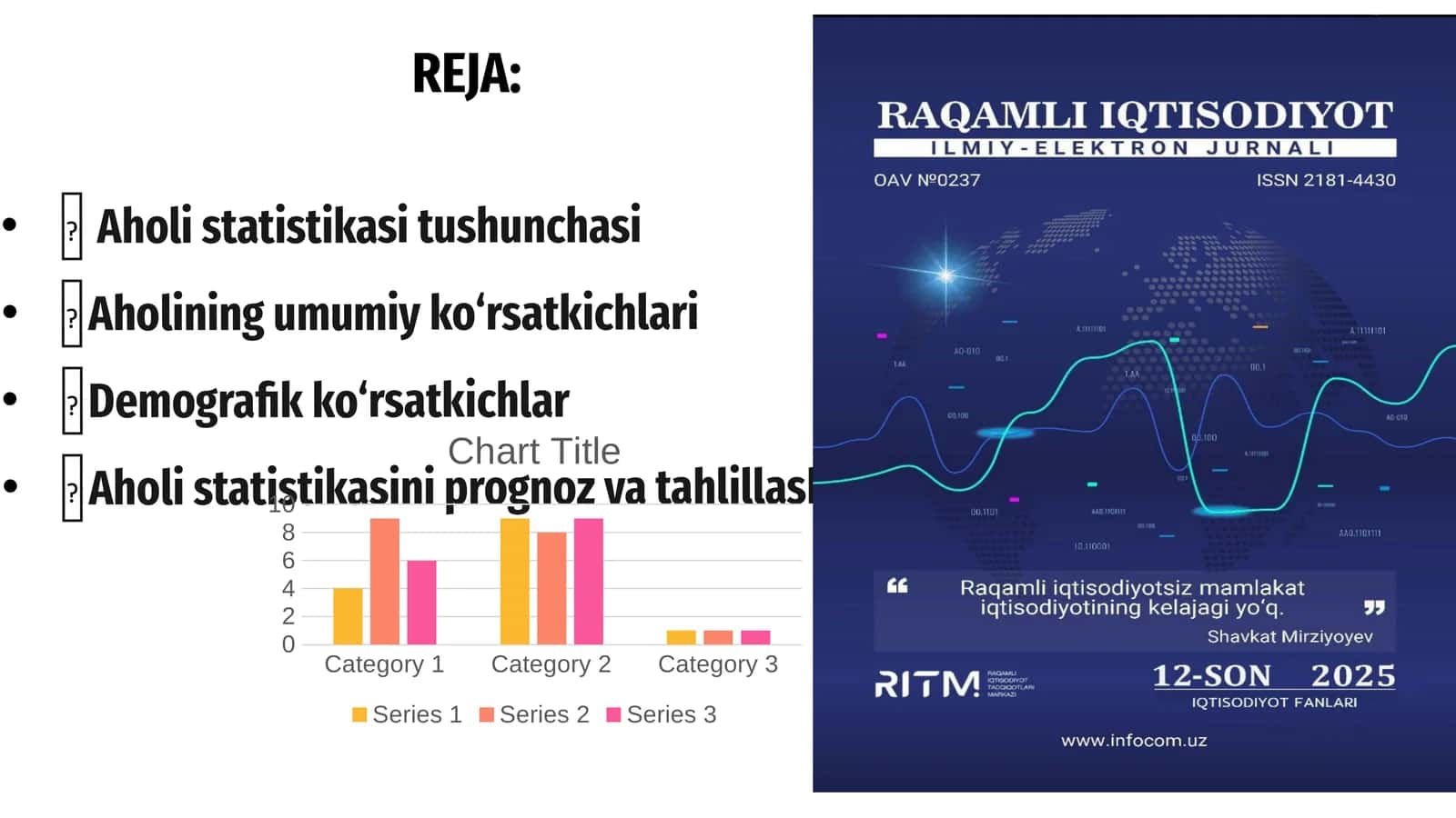 Aholi statistikasi 1