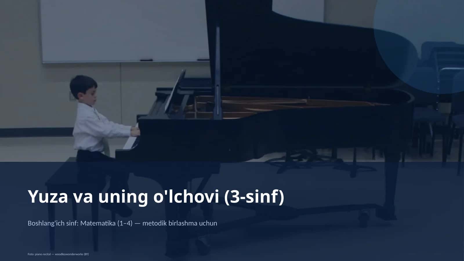 Yuza va uning o'lchovi (3-sinf) 1