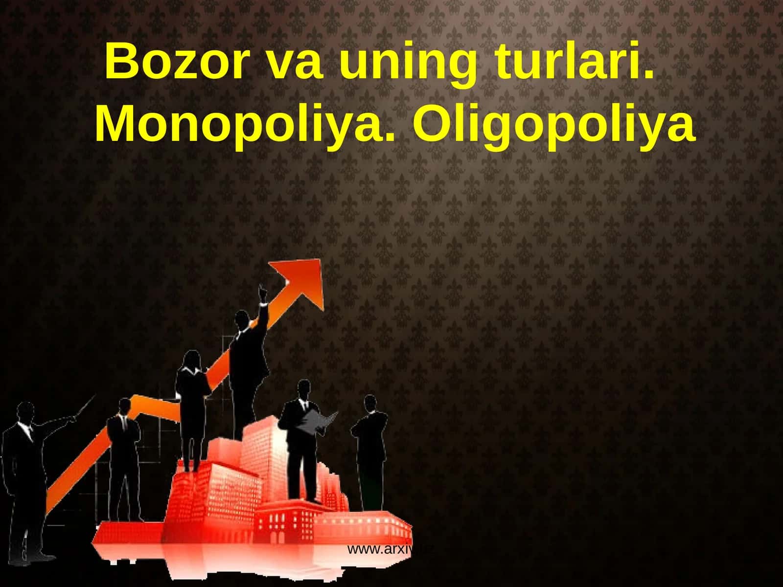 Bozor va uning turlari. Monopoliya. Oligopoliya 1