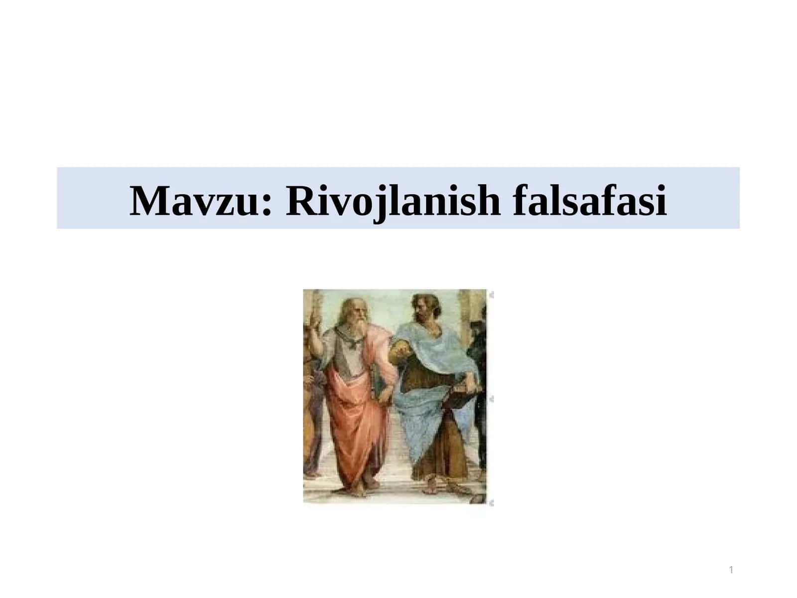 Rivojlanishfalsafasi 1