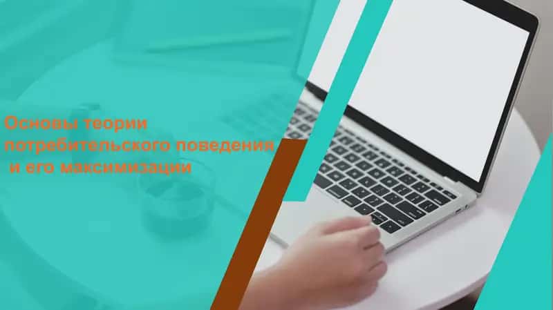 Основы теории потребительского поведения 1