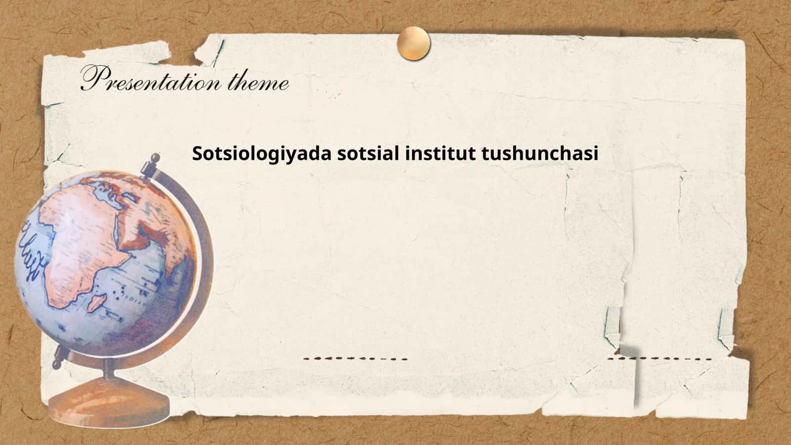 Sotsiologiyada sotsial institut tushunchasi 1