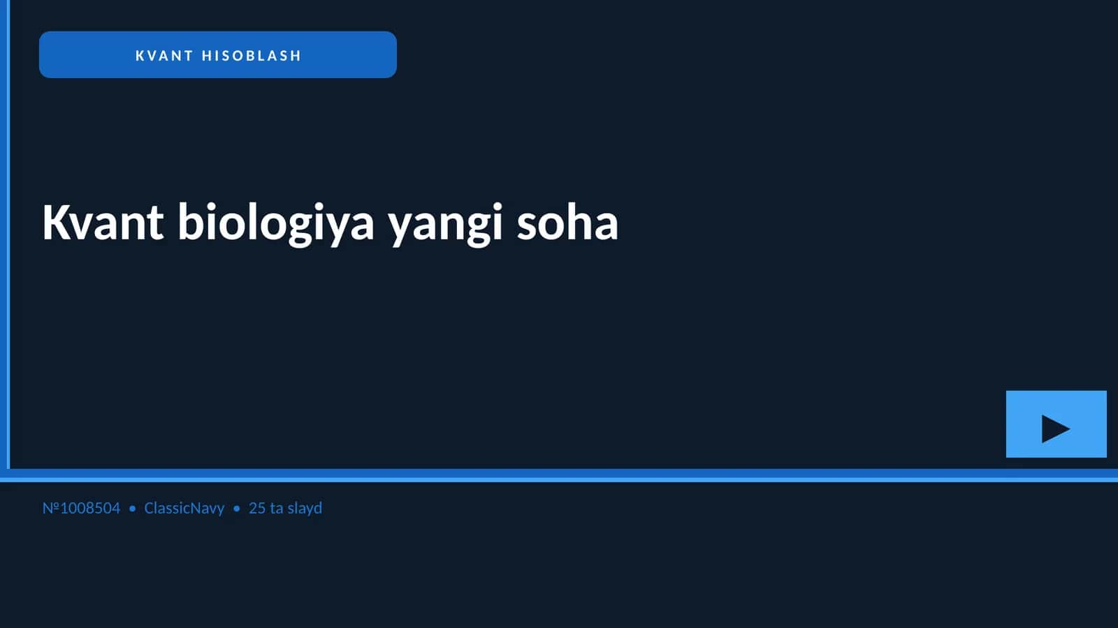 Kvant biologiya yangi soha 1