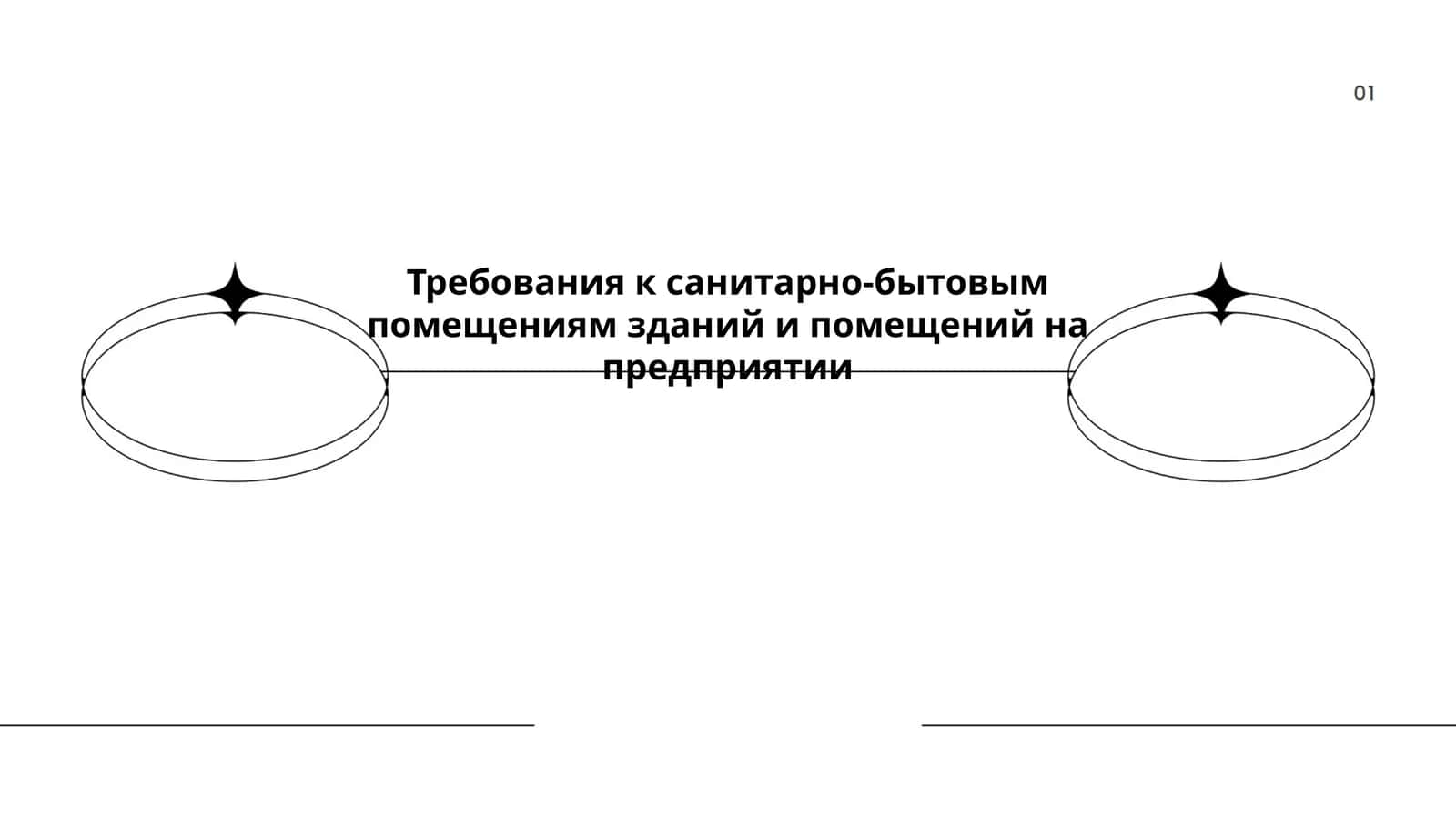 Гигиенические стандарты санитарно-бытовых помещений 1