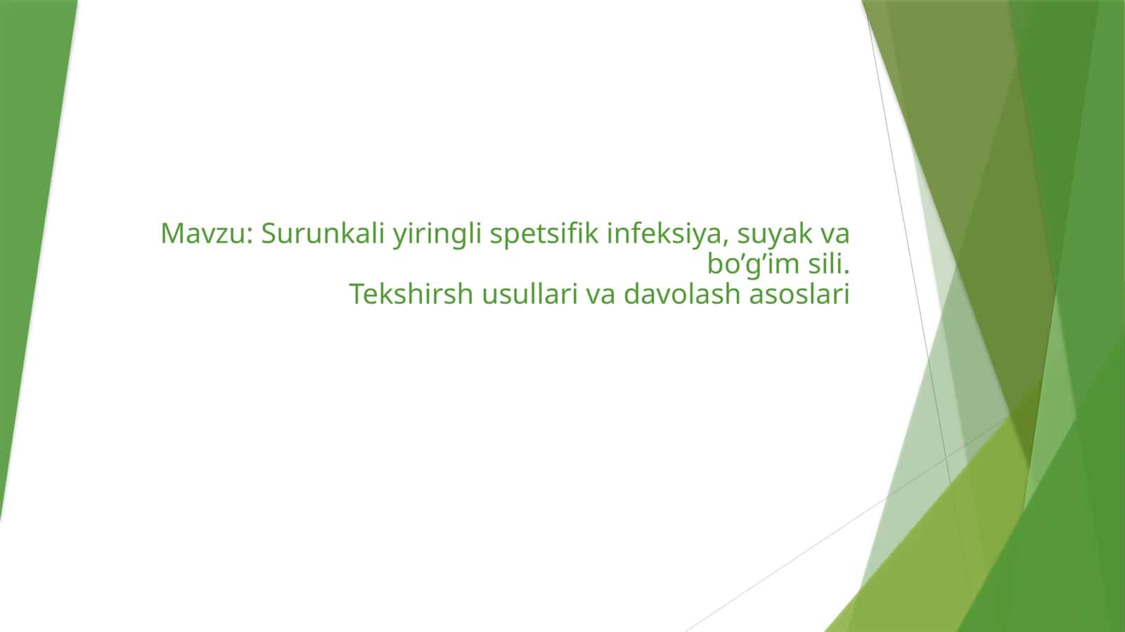 Suyak-boʻgʻim sili epidemiologiyasi 1