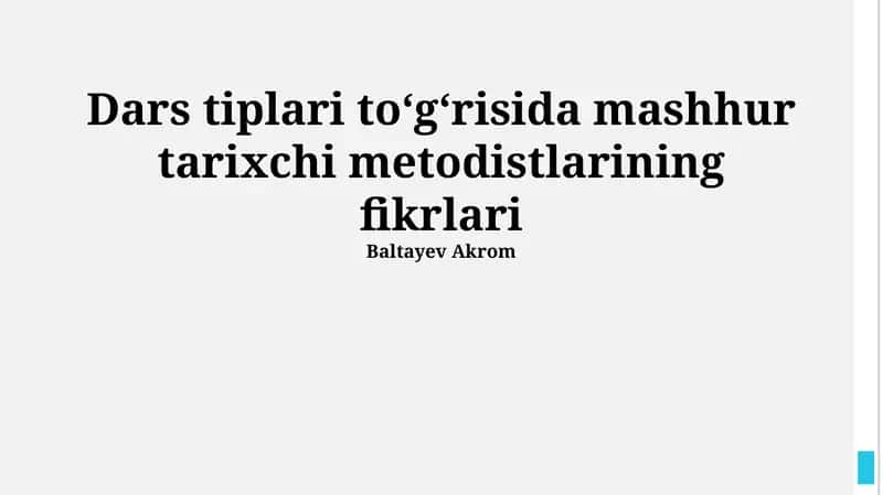 Ilmiy Manbalar: Tarixchilarning Bahslari 1