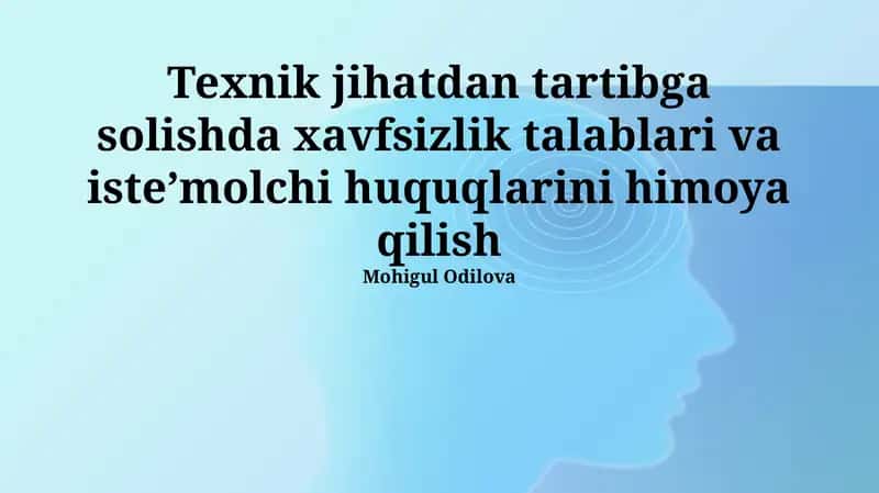 Texnik reglamentlar: mohiyati, turlari va ishlab chiqish tartibi 1