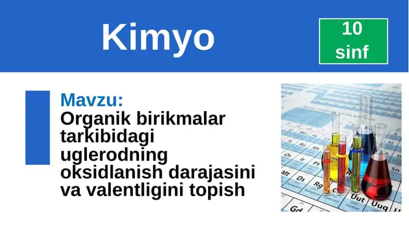 Kimyo 1