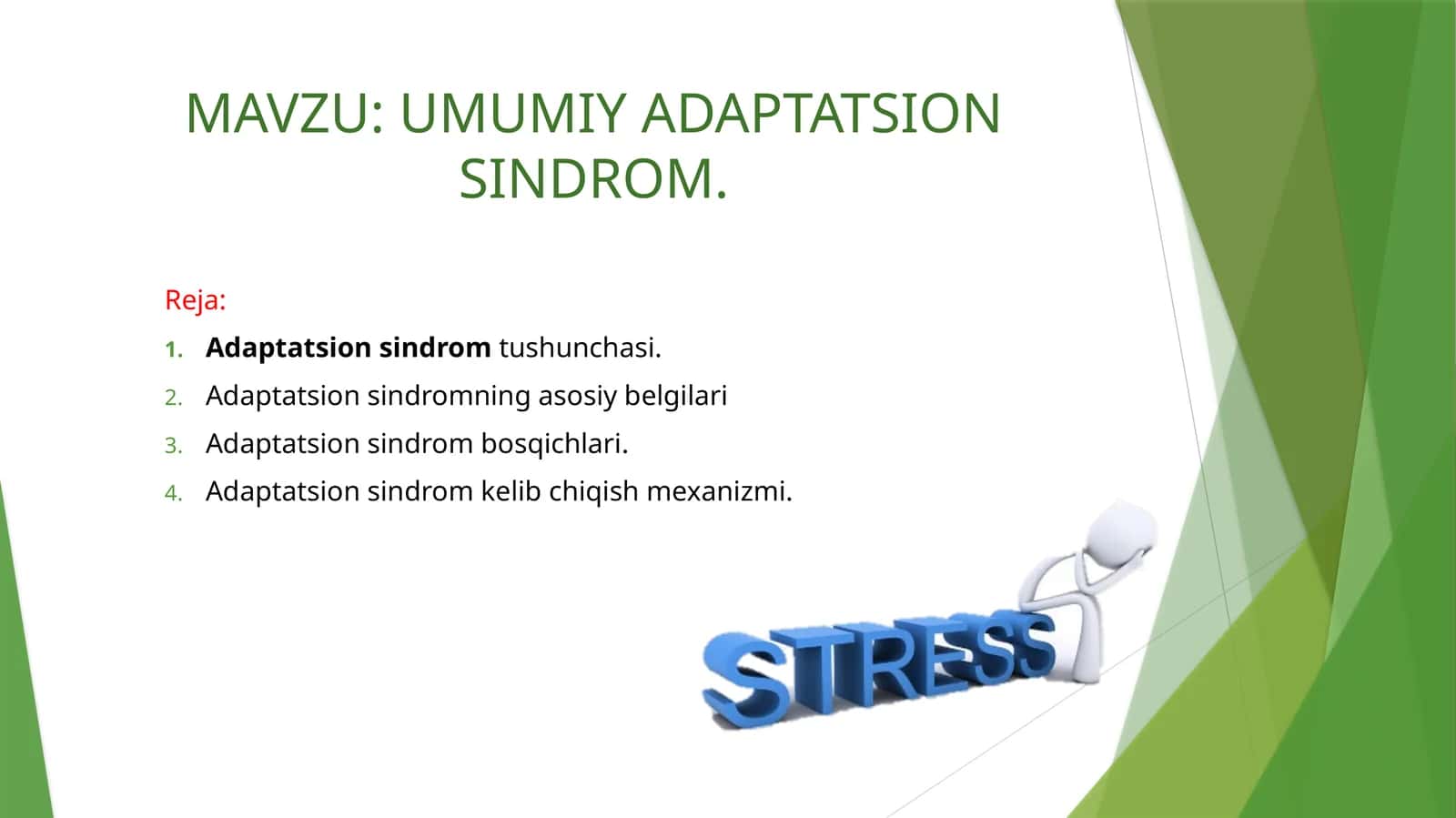 UMUMIY ADAPTATSION SINDROM 1