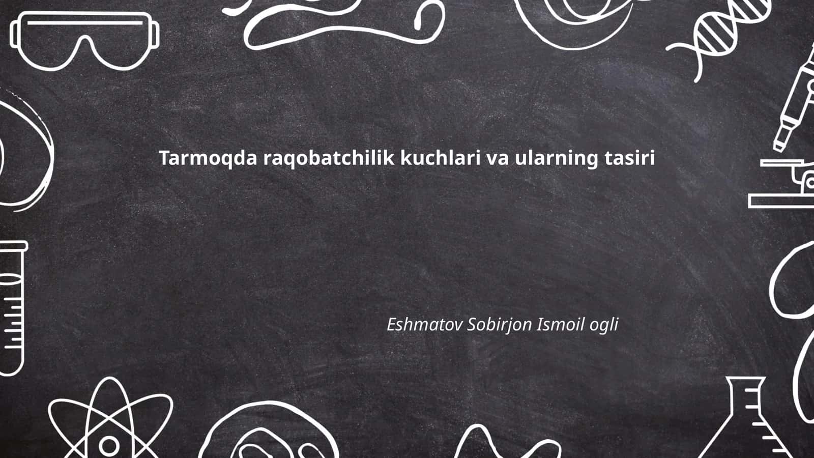 Raqobatchilik kuchlari 1