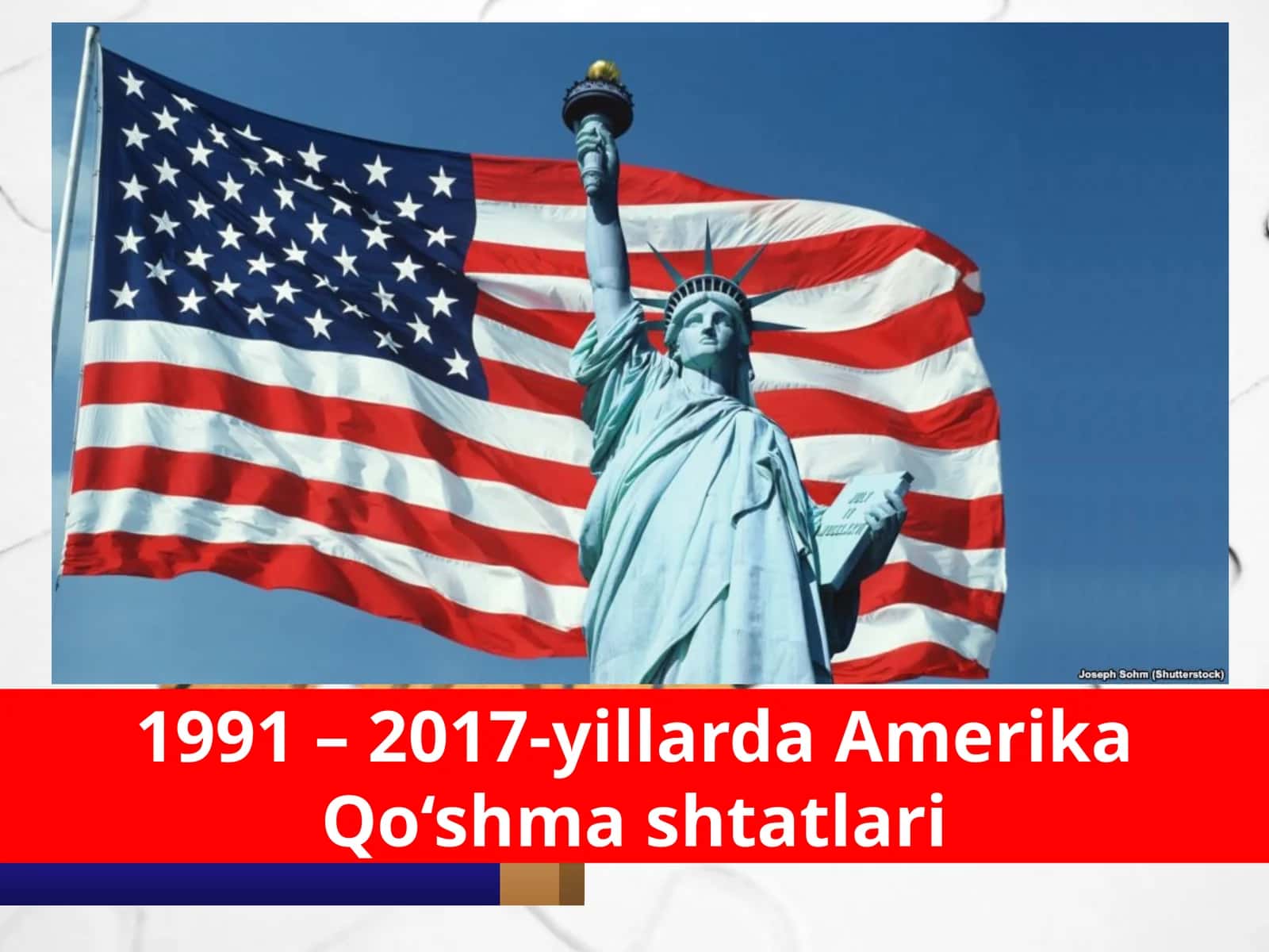 1991 – 2017-yillarda AmerikaQo‘shma shtatlari 1