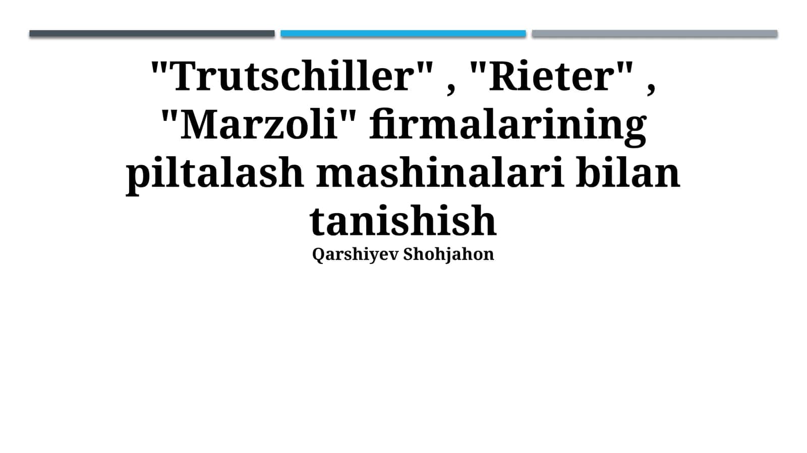 Marzoli кард машинаси 1