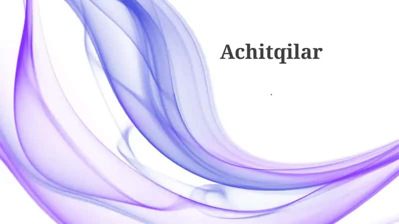 Achitqilar 1