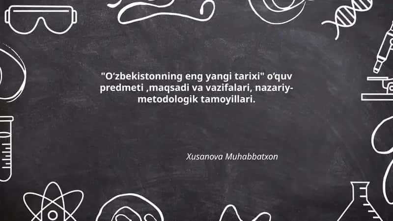 O‘zbekistonning eng yangi tarixi 1