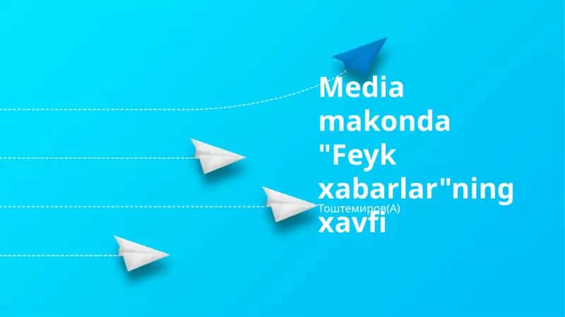 Soxta yangiliklar Tarqalishi va Ta'siri 1