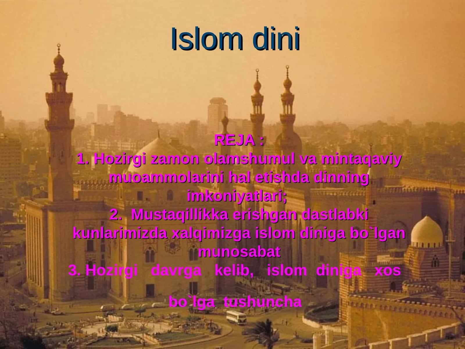 Islom dini 1