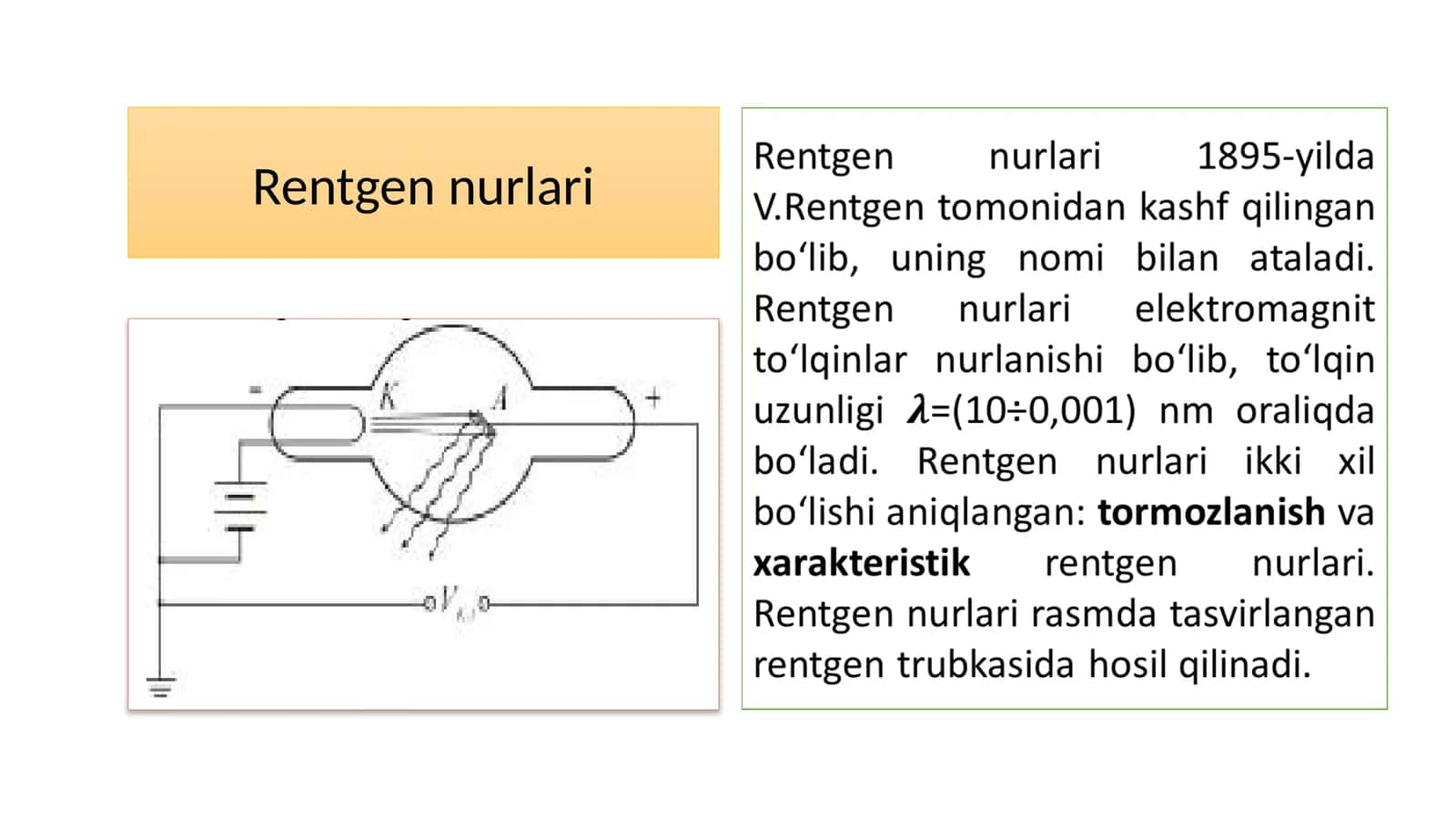 Rentgennurlari 1