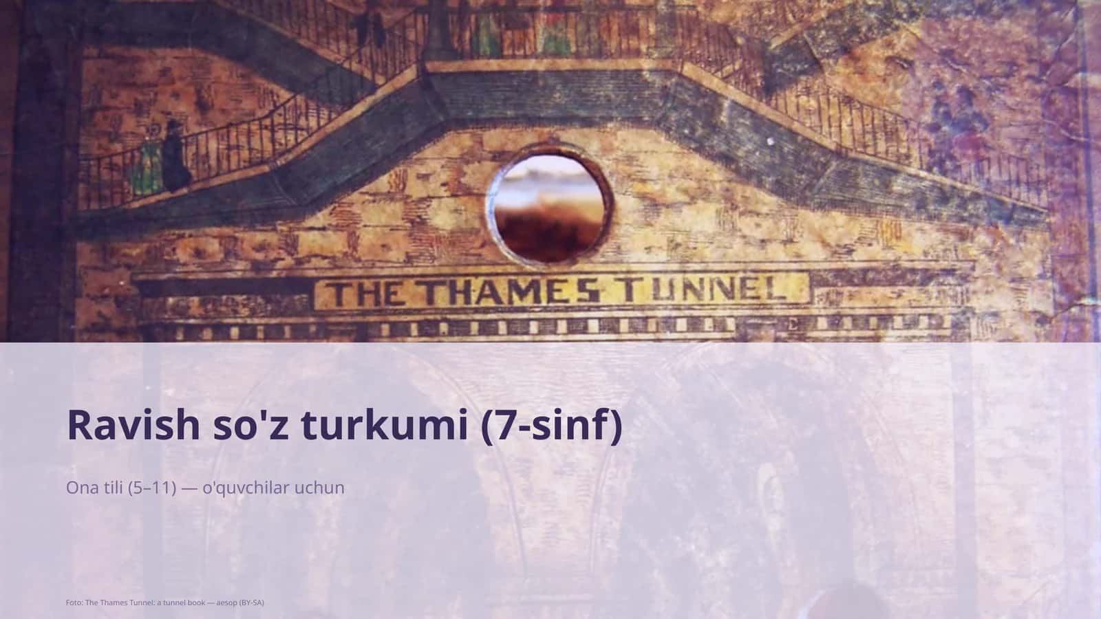 Ravish so'z turkumi (7-sinf) 1