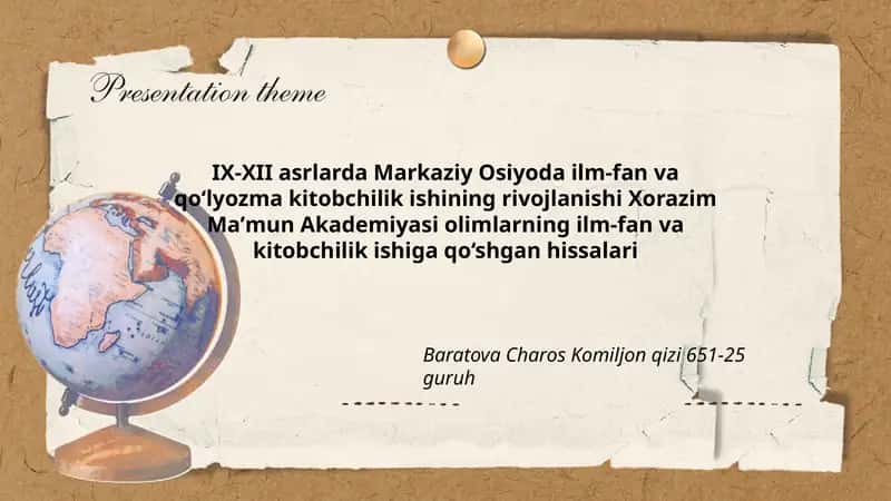 Xorazim Maʼmun Akademiyasi 1